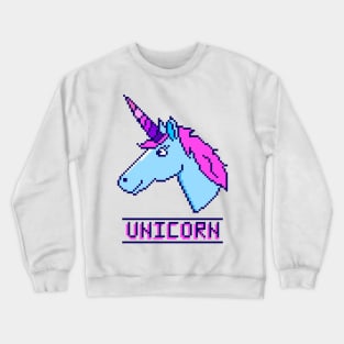 Pixel unicorn Crewneck Sweatshirt